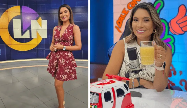 Alicia Retto es la conductora del noticiero matinal de Latina y revela detalles de su rutina. Foto: composición LR/ Instagram