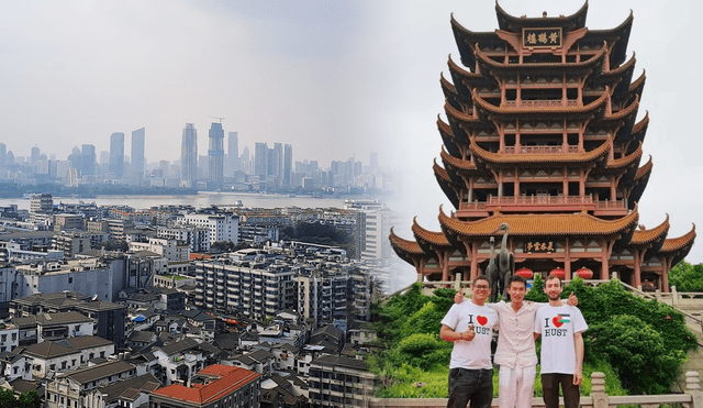 La ciudad de Wuhan ha registrado un crecimiento interanual del 5,7% de su PBI en 2023. Foto: composición LR/Francisco Claros/La República/cortesía/Alejandro Alcas