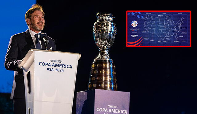 La Copa América 2024 será la segunda edición del certamen que se jugará en Estados Unidos. Foto: composición de LR/Conmebol