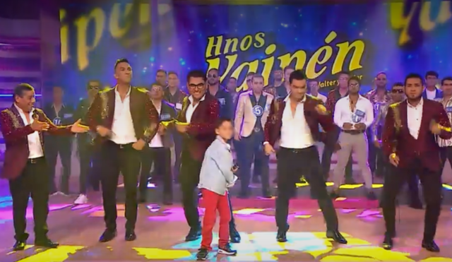 Ignacio debutó como cantante en televisión nacional. Foto: América TV