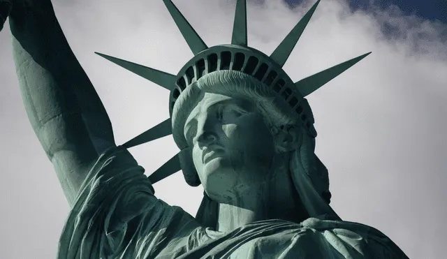 La Estatua de la Libertad no siempre fue el color que tiene en la actualidad. Foto: Architectural Digest