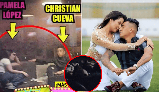 Christian Cueva y Pamela López se casaron en el 2019. Foto: Composición LR/Captura Willax TV/Christian Cueva/Instagram