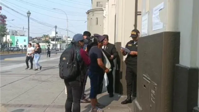 Prefectura de Lima, detenidos reclama por exceso en el plazo de la detención preliminar