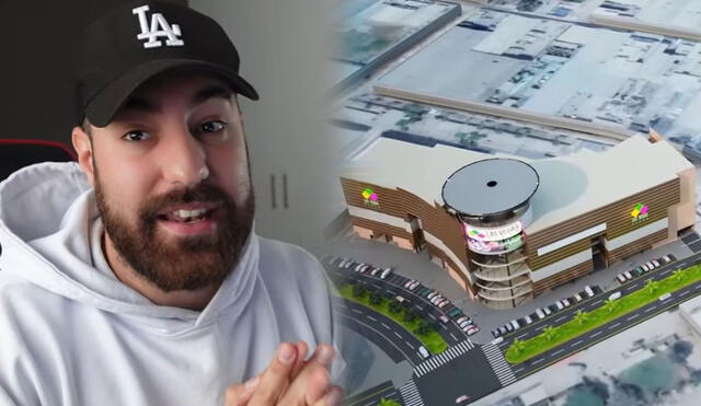 El youtuber español considera que el mall Las Vegas Plaza será un gran impulso económico para Puente Piedra. Foto: composición LR/Dani DM