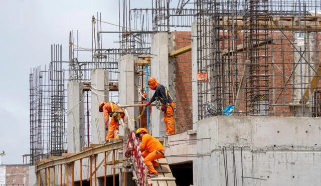 MEF estima un crecimiento de 2,9% para la construcción este 2024. Foto: Andina
