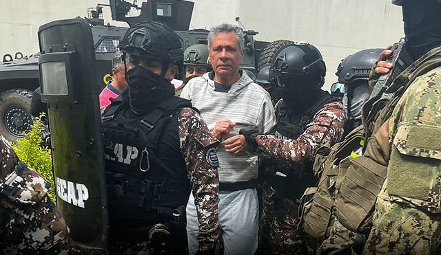 Jorge Glas, exvicepresidente de Ecuador. Foto: AFP