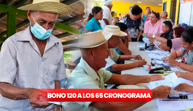 El pago del bono 120 a los 65 es un beneficio panameño que se da a parte del nuevo Bono Permanente. Foto: composición LR/ Midis/ Telemetro