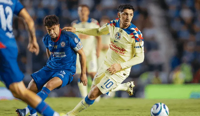 Cruz Azul y América jugaron en el Estadio Ciudad de los Deportes. Foto: Club América