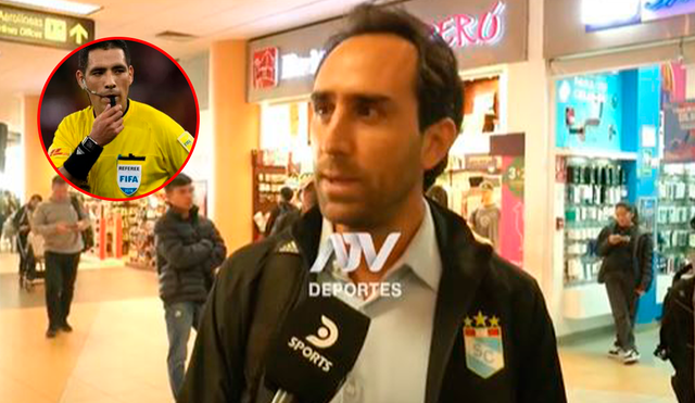 Joel Raffo comentó que confiará en el profesionalismo de los árbitros. Foto: composición LR/captura de ATV Perú Deportes