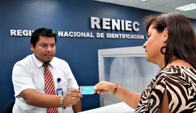 El Reniec es la entidad que emite el documento nacional de identidad (DNI) a todos los ciudadanos peruanos. Foto: Andina