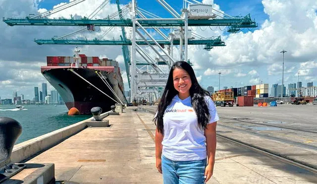 La joven peruana estudió en el Hult International Business School, en Bostón. Foto: Andina