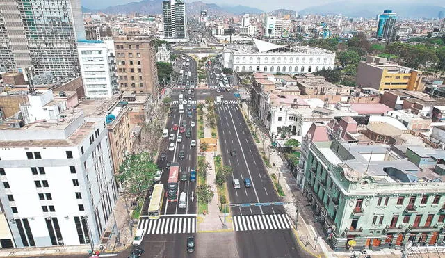 El punto. La estación estará ubicada cerca del cruce del paseo Colón con Garcilaso de la Vega. Esta unirá el Metropolitano con la Línea 2 del Metro de Lima.  Foto: Andina
