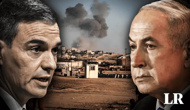 La tensión entre España e Israel aumentó más desde el anuncio de considerar a Palestina como Estado. Foto: composición de Fabrizio Oviedo/AFP - Video: France24