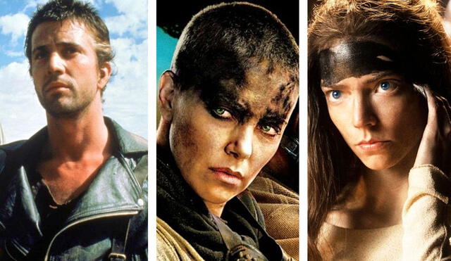 'Mad Max': Mel Gibson, Charlize Theron y Anya Taylor-Joy, los 3 protagonistas de la saga. Foto: composición LR/ Warner Bros.