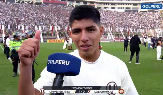 Piero Quispe dejó Universitario a inicios del 2024 para fichar por Pumas UNAM. Foto: captura de GOLPERÚ
