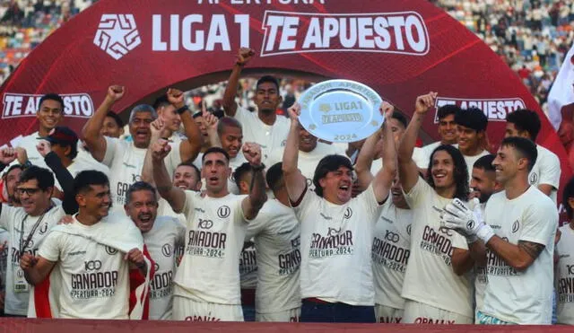 Universitario se coronó ganador del Torneo Apertura de la Liga 1 2024. Foto: La República/Luis Jiménez