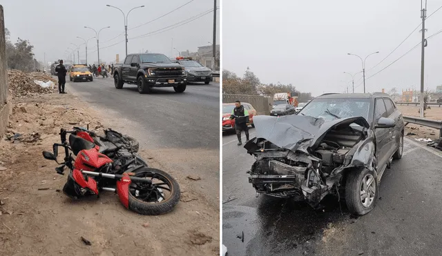 Fatal accidente de tránsito acabó con la vida de un ciudadano en Huachipa. Foto: La República