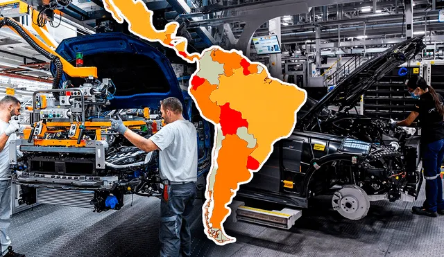 La industria automotriz en América Latina evolucionó considerablemente en las últimas décadas. Foto: Composición LR/La Verdad/EFE.