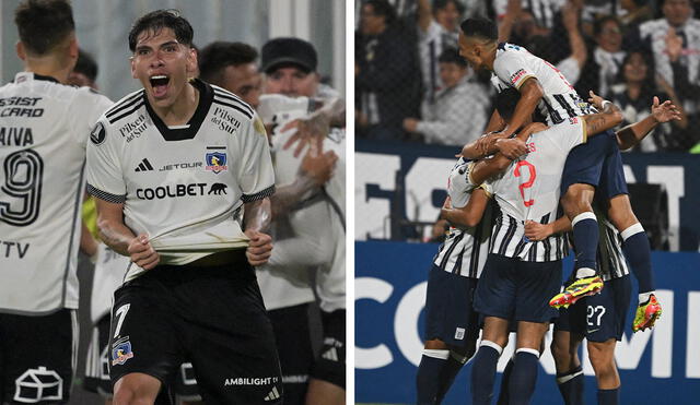 Colo-Colo tiene 1 punto más que Alianza Lima en la Copa Libertadores. Foto: composición LR/AFP