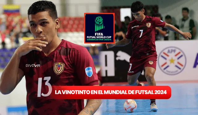 La Vinotinto debutará en el Mundial de Futsal 2024 este 16 de septiembre. Foto: composición LR / FVF