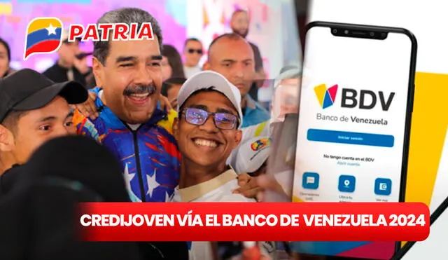 CrediJoven es parte del programa social del gobierno de Nicolás Maduro. Foto: composición LR/BDV.