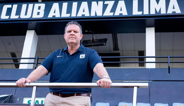 Rafael Medina reemplazó a Diego Guerrero como administrador de Alianza Lima. Foto: prensa Alianza Lima