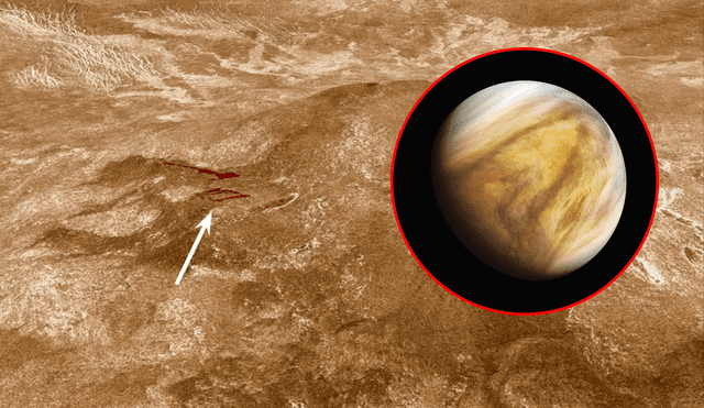 Un estudio de la revista Nature Astronomy revela que existen indicios de actividad volcánica reciente en Venus. Foto: Composición LR/NASA