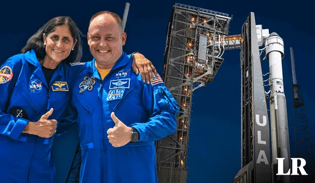 Los astronautas que despegarán a bordo de Starliner son Butch Wilmore y Sunny Williams. Foto: composición LR / NASA