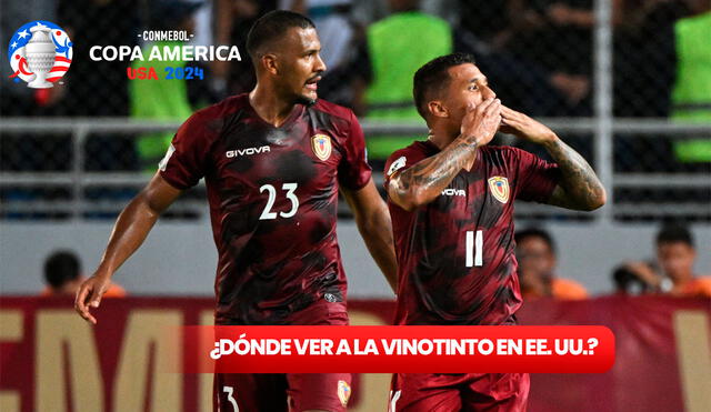 Venezuela debutará por la Copa América 2024 este 22 de junio en Santa Clara. Foto: composición LR / AFP