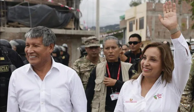 Dina Boluarte contó que conoció a Oscorima durante una actividad en el gobierno de Pedro Castillo. Foto: LR