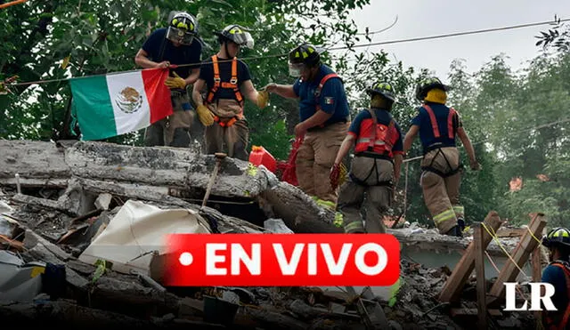 Sigue las últimas noticias del temblor hoy en México. Foto: composición LR/AFP