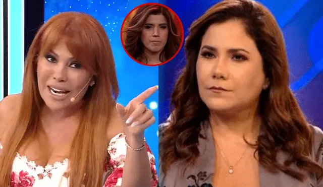 Magaly Medina aseguró que está en la televisión para generar rating y no para hacer amigos. Foto: Composición LR/Captura ATV/Captura América TV