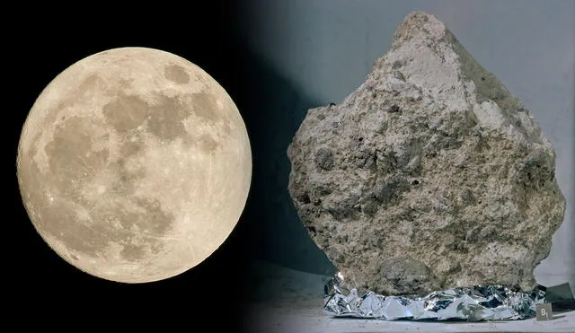 El hallazgo de olivino podría revelar el origen de la formación de la Luna. Fotos: Pixabay/ Geólogo en apuros