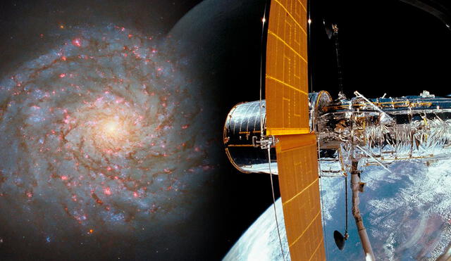 Las galaxias captadas por el telescopio espacial Hubble. Foto: NASA