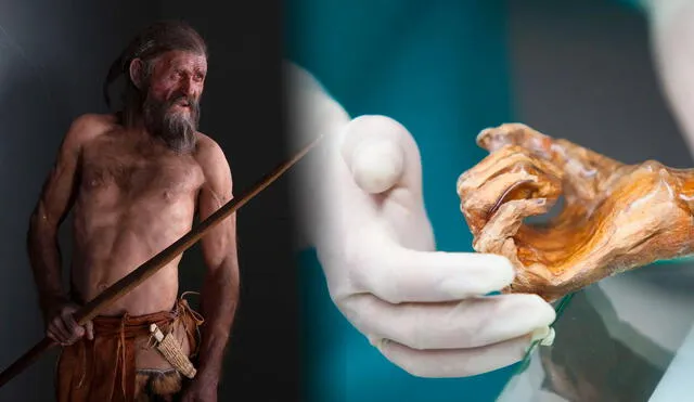 Ötzi, conocido como el Hombre de Hielo, realizaba marcas corporales en su cuerpo bajo una técnica ancestral. Foto: NatGeo / EURAC