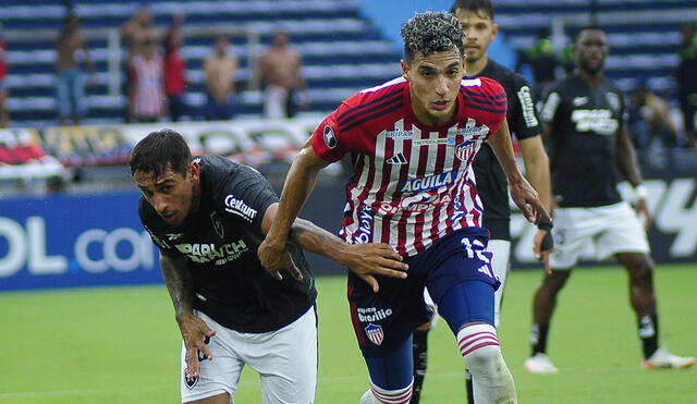 Junior y Botafogo sumaron el mismo puntaje en esta fase de grupos. Foto: Conmebol Libertadores