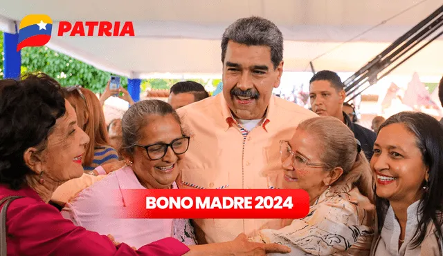 El Bono Madre 2024 podría llegar al Sistema Patria. Foto: Nicolás Maduro/X