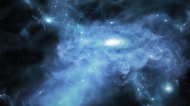El telescopio James Webb mostró cómo se formaban las galaxias en el universo primitivo. Foto: NASA, ESA, CSA, Joseph Olmsted