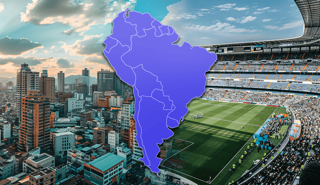 Buenos Aires, junto con su conurbano, suma un total de 36 estadios profesionales de fútbol, siendo así la ciudad con más escenarios deportivos en el mundo. Foto: composición de Jazmin Ceras/LR/Freepik. Video: CONMEBOL Libertadores