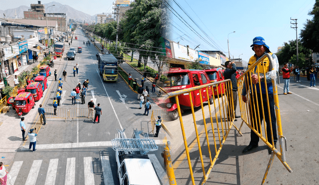 Se ha reabierto la avenida Los Jardines. Foto: composición LR / Municipalidad de San Juan de Lurigancho.