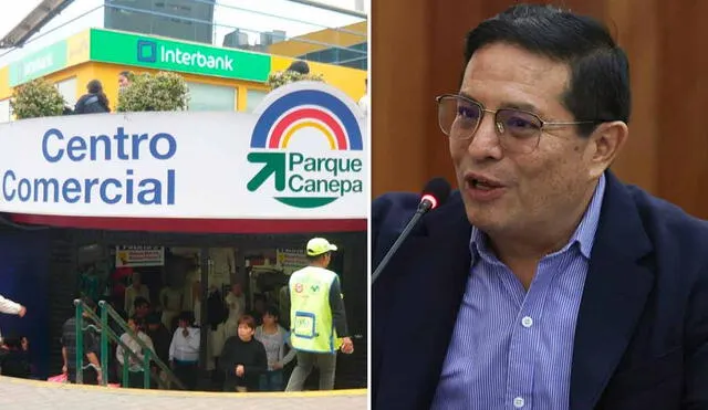 El alcalde Rubén Cano indicó que destinará los ingresos del alquiler de los puestos comerciales del Parque Cánepa a mejoras urbanas en el distrito. Foto: composición LR/Andina