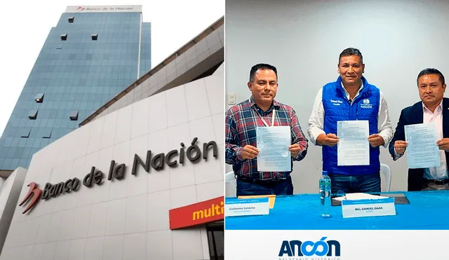 Ancón tendrá una agencia del Banco de la Nación. Foto: composición LR/Banco de la Nación/Municipalidad de Ancón/Facebook