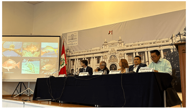 Científicos, conservacionistas, pescadores y congresistas participaron en el foro sobre la protección del mar peruano.