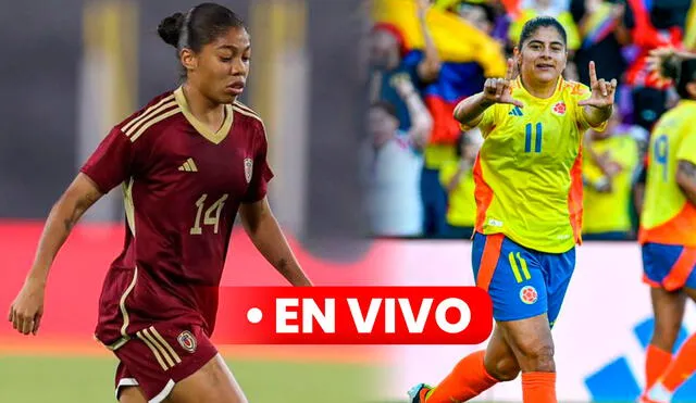 La selección venezolana de Pamela Conti disputó este partido amistoso ante Colombia en el Estadio Metropolitano de Lara. Foto: composición LR/rairderlinc04/catausme/Instagram