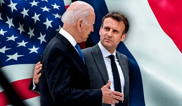La visita de Estado del presidente Joe Biden a Francia promete fortalecer la "estrecha coordinación" entre Francia y Estados Unidos. Foto: Composición LR/AFP.
