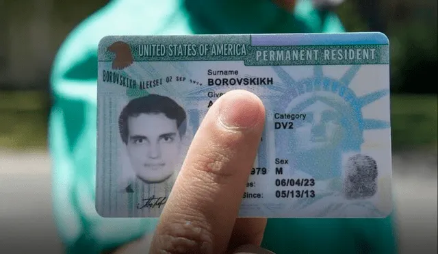 La Green Card permite vivir de forma indefinida en Estados Unidos. Foto: USCIS