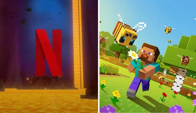 'Minecraft': Netflix confirma nueva serie para el próximo año. Foto: composición LR/ Netflix