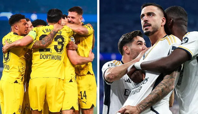 Borussia Dortmund y Real Madrid nunca se habían enfrentado en la final de este torneo. Foto: composición LR/UEFA Champions League