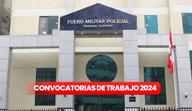 ¡Atención! Fueron Militar Policial anuncia nueva convocatoria laboral, revisa aquí los requisitos. Foto: Composición LR/Andina.