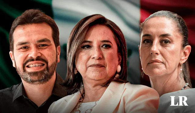 Descubre quién lidera las últimas encuestas por la presidencia de México 2024. Foto: composición LR / EFE / AFP